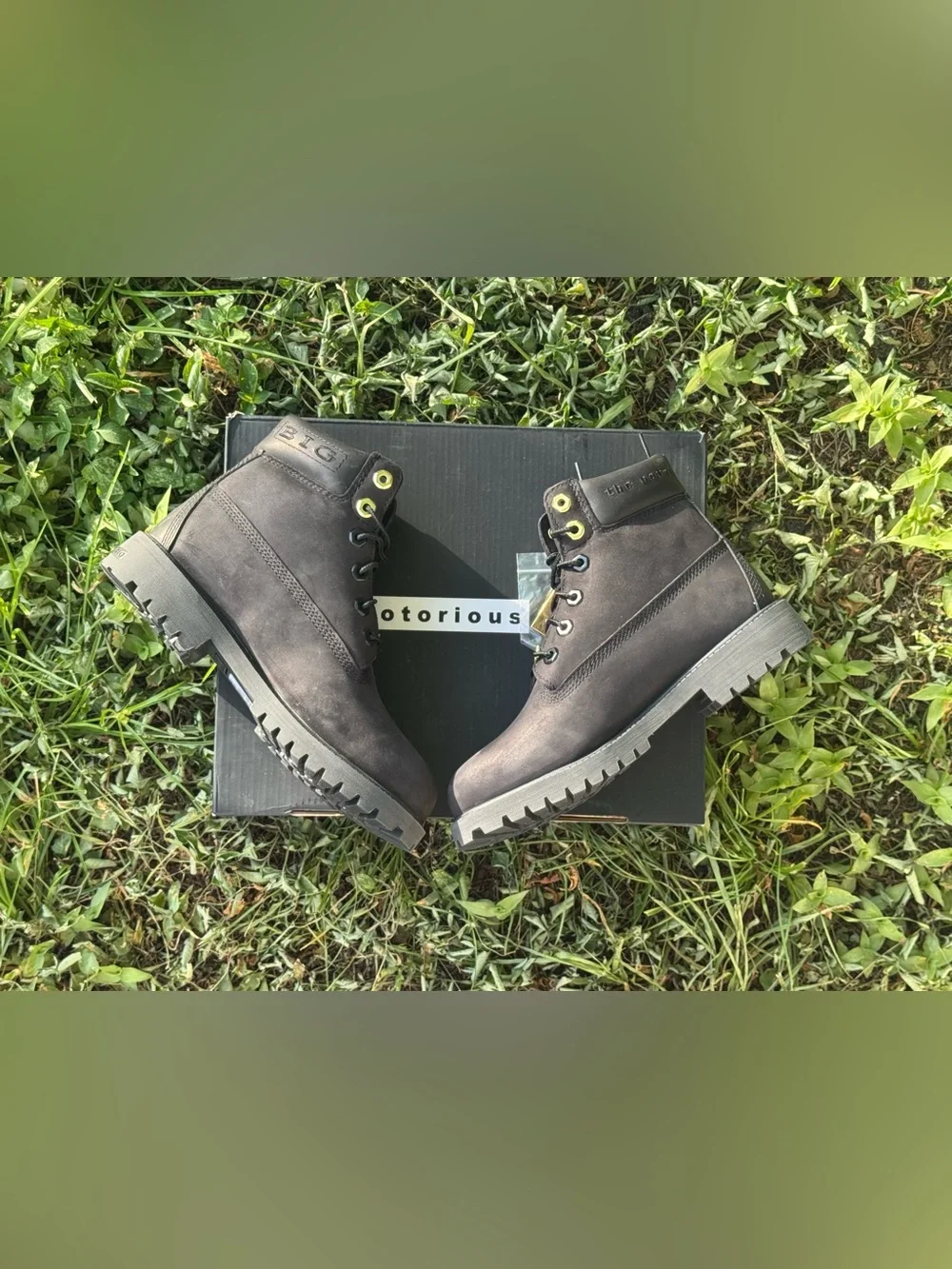 Timberland Notorious B.I.G 30th Anniversary Boots 4.5M 6.5 W Limited edition New